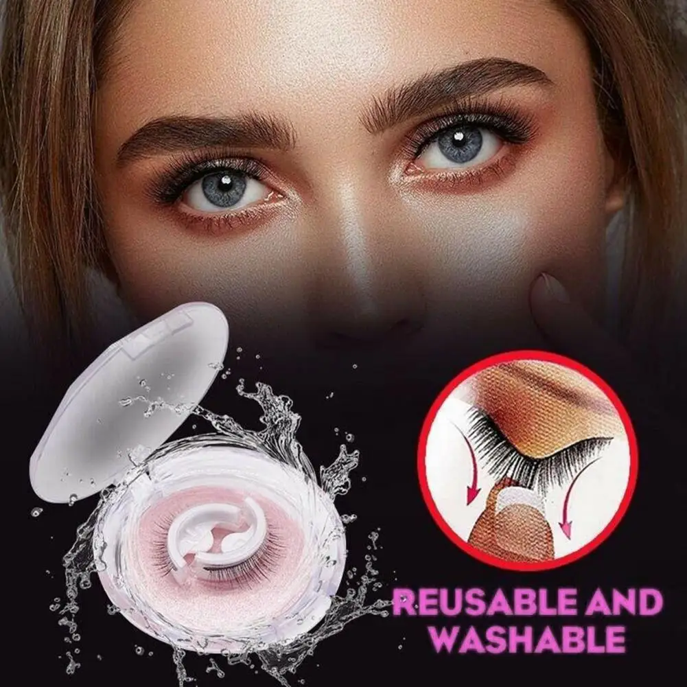 1 Pair Attractive Eye Beauty Comfortable Wearing Artificial Lashes Wide Application Easy to Apply Eyelashes Extension images - 6