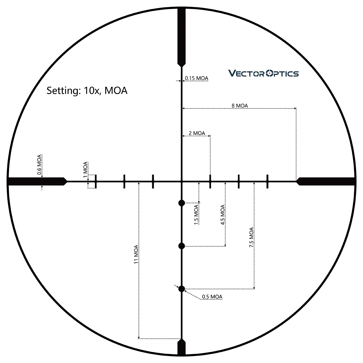 Vector Optics Hugo 6 24x50 охотничий оптический прицел 1 дюйм 25 4 мм BDC Сетка подходит. 22WMR & .308win