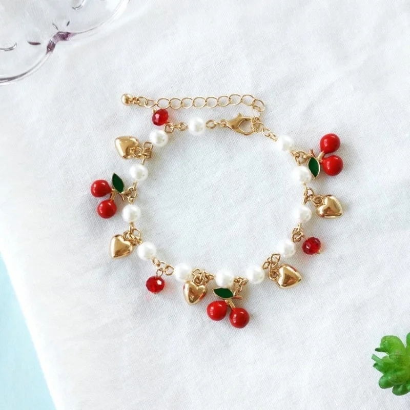 Женский креативный браслет с искусственным жемчугом|Цепочки и браслеты| |