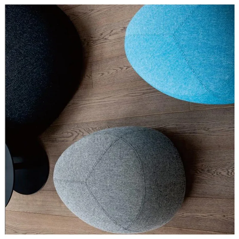 Креативный стул простой современный для гостиной балкона тканевый Маленький