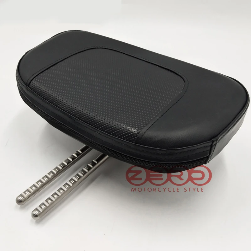 Глянцевый черный фиксированный кронштейн и спинка водителя для Harley Touring Electra Street