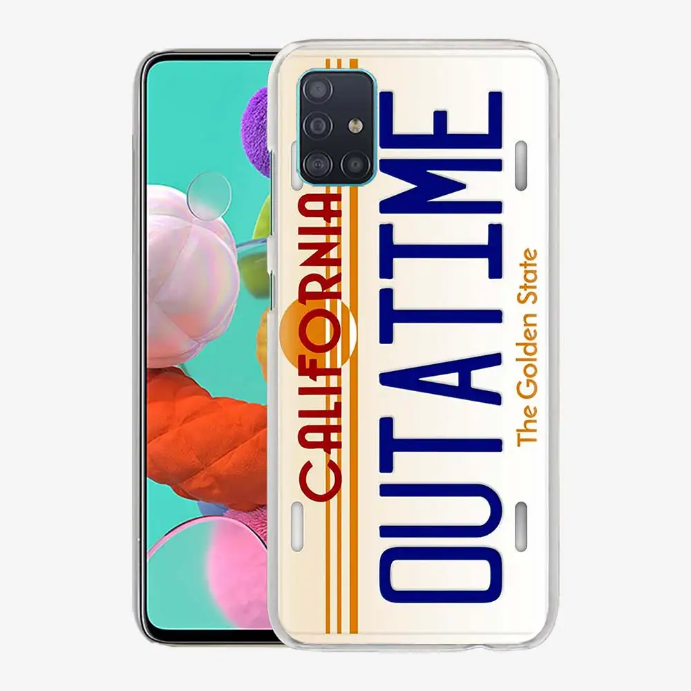 

Back To The Future Phone Case for Samsung Galaxy A10 A10e A10s A20 A20e A20s A30 A40 A50 A70 A01 A11 Hard PC Cover Coque Fundas
