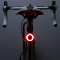 Велосипедсветильник, USB, перезаряжаемый, светодиодный светильник для велосипеда, несколько режимов подсветки, задний фонарь для горного ве...