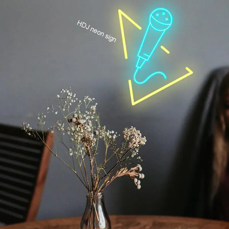 Король микрофонов декоративные свадебные Lightning неоновая вывеска для организаций