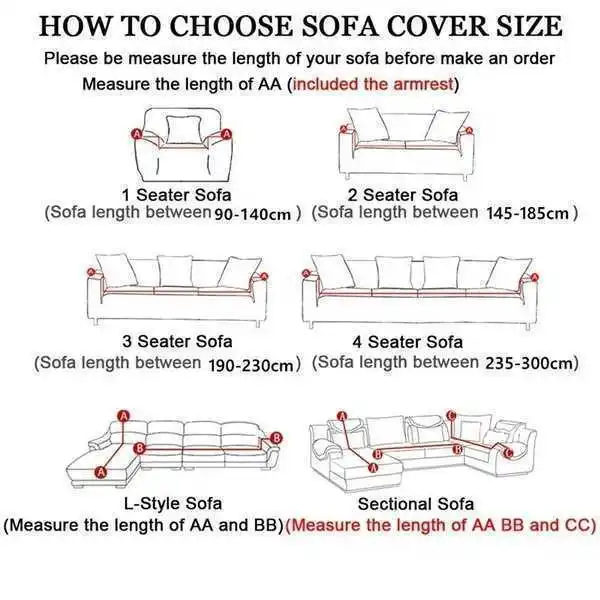 

Modern Elastic Sofa Cover for Living Room All Inclusive Spandex L Shaped Stretch Couch Cover Sofa Slipcovers 1/2/3/4 Seaters