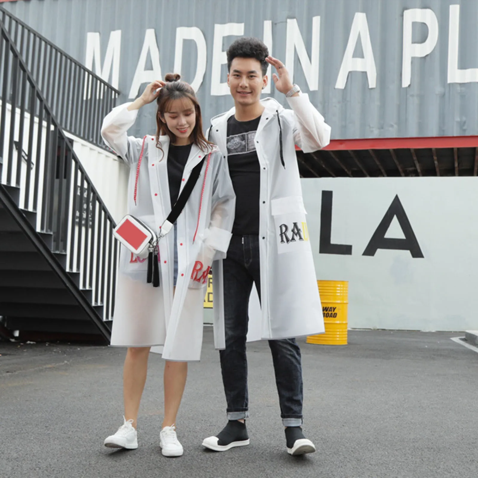 Женская волнистая непромокаемая куртка уличное водонепроницаемое пальто