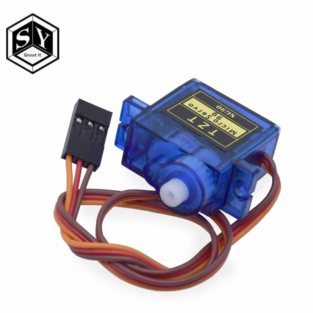Great IT умная электроника Rc Мини Микро 9g 1,6 кг сервопривод SG90 Для RC 250 450 Вертолет самолет автомобиль Лодка SG90 Bracke