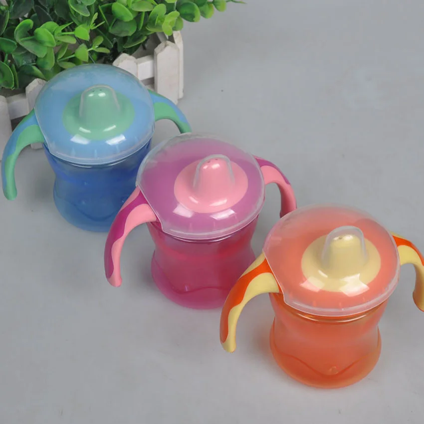 

Baby bottle, duckbill pacifier, mini plastic cup