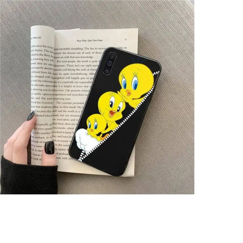 

Funny Tweety Bird Phone Case For Samsung Galaxy a50 A30S A50S a71 70 a10 case samsung a51 case