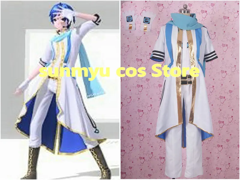 Костюм для косплея VOCALOID KAITO erase or zero размер на заказ Хэллоуин оптовая продажа