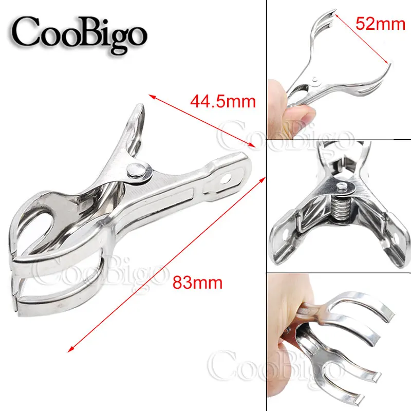 10 шт. многоцелевой зажимы из нержавеющей стали для шпильки прищепки держатели