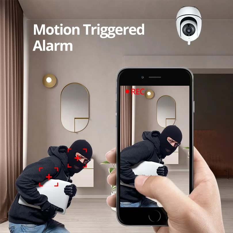 Weтранс 1080P IP Wifi камера Мини HD автоматическое отслеживание ONVIF прибор ночного видения Детский Монитор умный cctv домашняя беспроводная камера безопасности