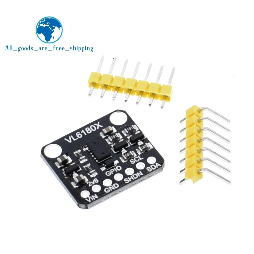 Модуль оптического датчика диапазона VL6180 VL6180X для Arduino IEC интерфейс 3,3 V 5V распознавание жестов