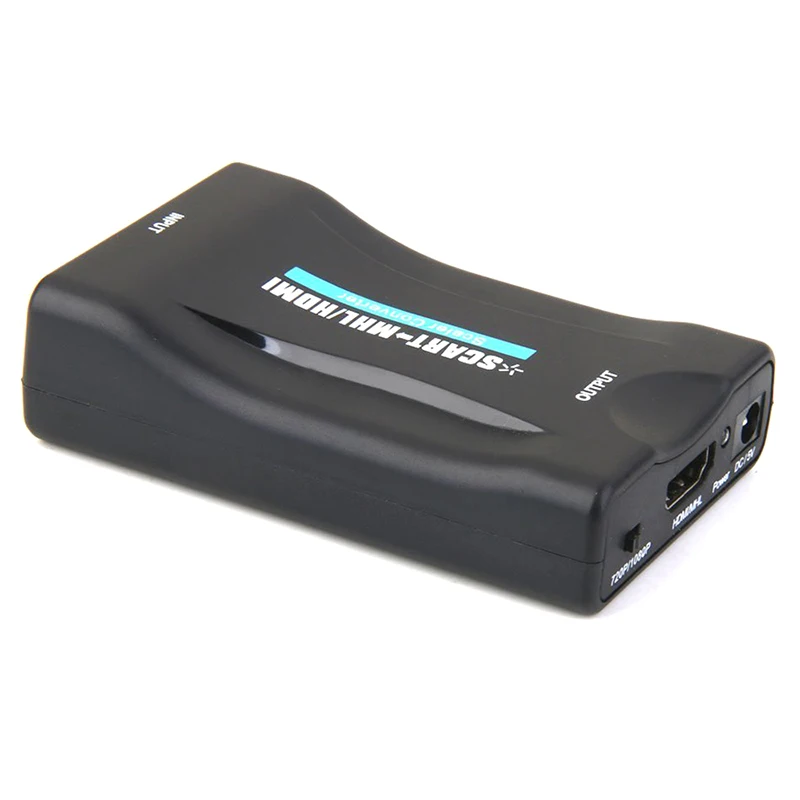 720p 1080p 60 Гц HD видео конвертер Scaler Box + USB кабель черный|Кабели HDMI| |