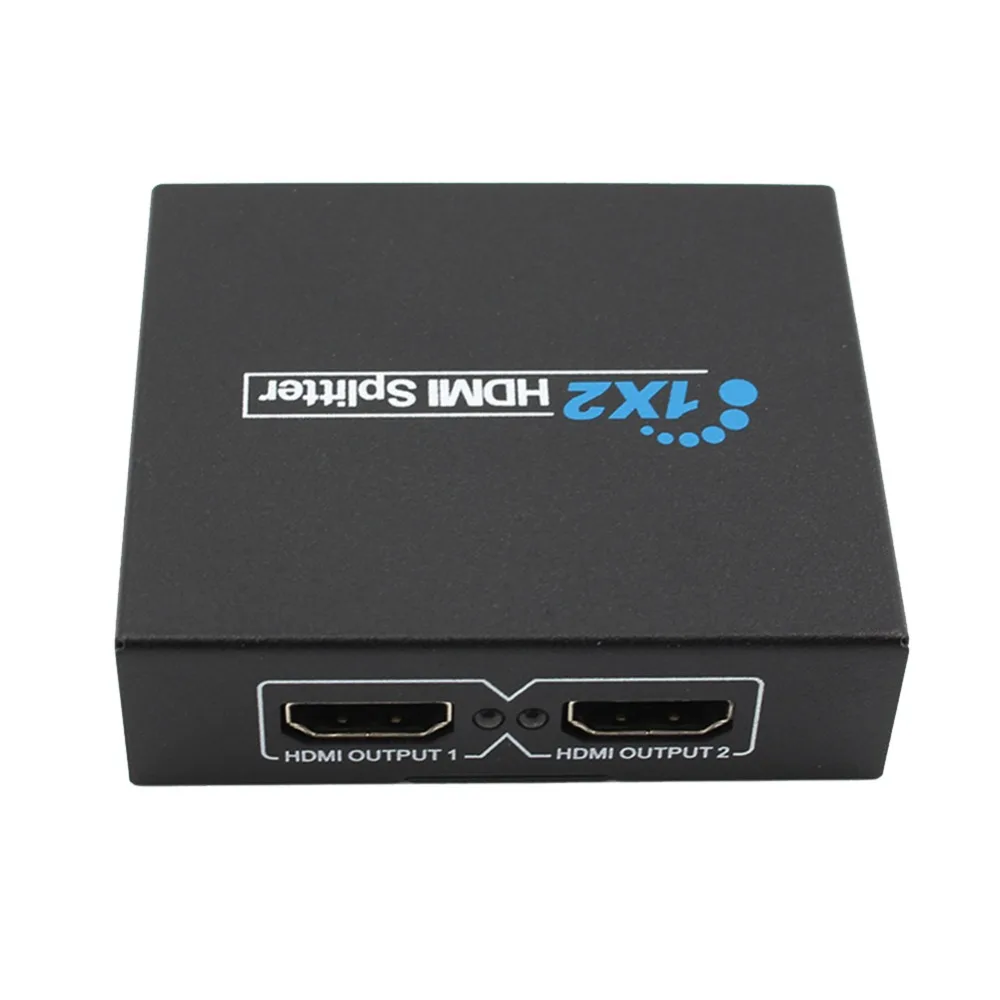 1x2 HDMI сплиттер удлинитель 2 порта аудио видео v1.3b 1080p адаптер для HD TV PS3 3D дисплей |