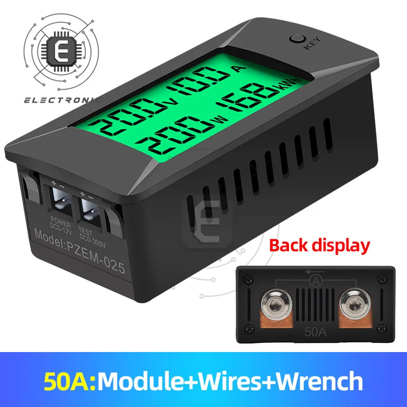 DC Цифровой Дисплей Вольтметр Амперметр переменного тока и Напряжение измеритель