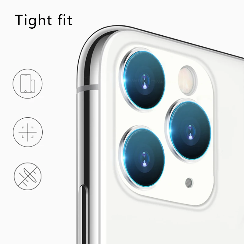 Стекло для объектива камеры Apple Iphone 11 Pro Max Xs Xr X 8 7 6 6s Plus закаленное 2 шт. | Мобильные