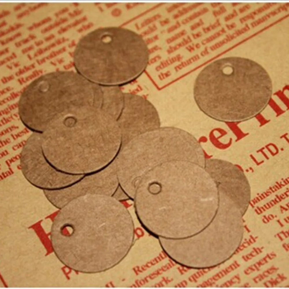 200 шт Бесплатная доставка Ювелирные бирки этикетки для одежды сделай сам крафт