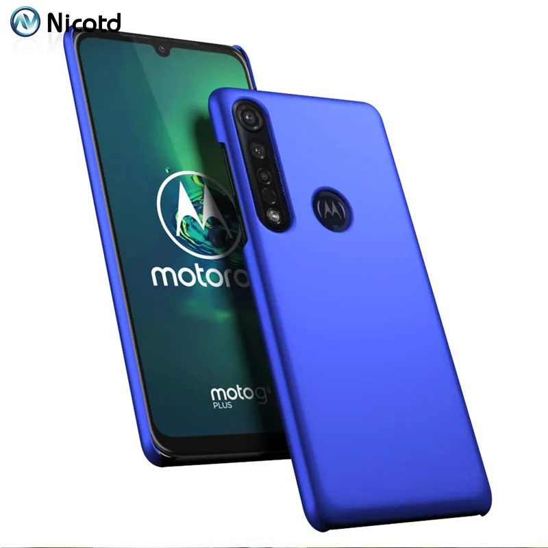 Матовый Жесткий чехол для Motorola Moto G8 Plus G7 Power G6 G5 G5s E6 Play E5 E4 задняя крышка Z4 Z3 Z2 Force