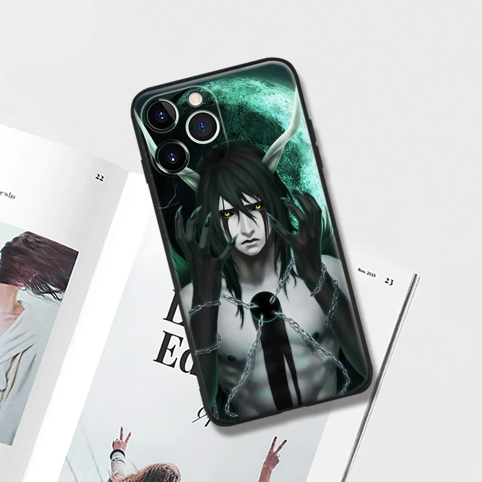Чехол для телефона Ulquiorra Cifer с аниме iPhone 13 12 11 Mini Pro XS Max 6s SE X XR 7 8 Plus мягкий