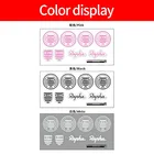 8 шт.компл. DIY ПВХ наклейка на велосипед MTB дорожный велосипед Украшение Наклейка маленькая этикетка наклейка на велосипед рамка велосипед наклейка s