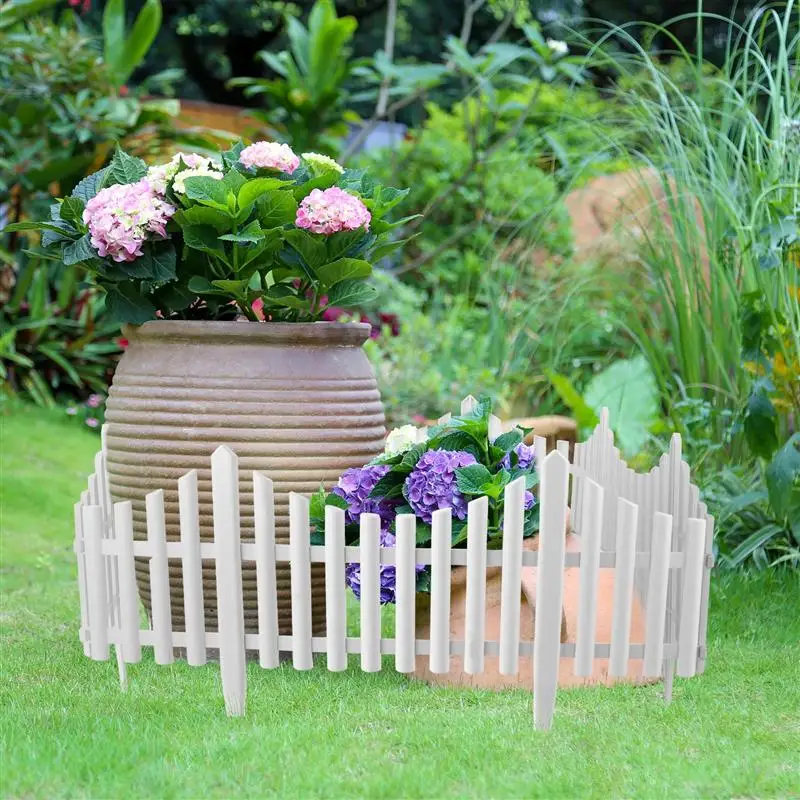 

5PCS Durable Safe Pratical Fashion Useful Fence Garden Supplies Garden Crawl Picket Fence