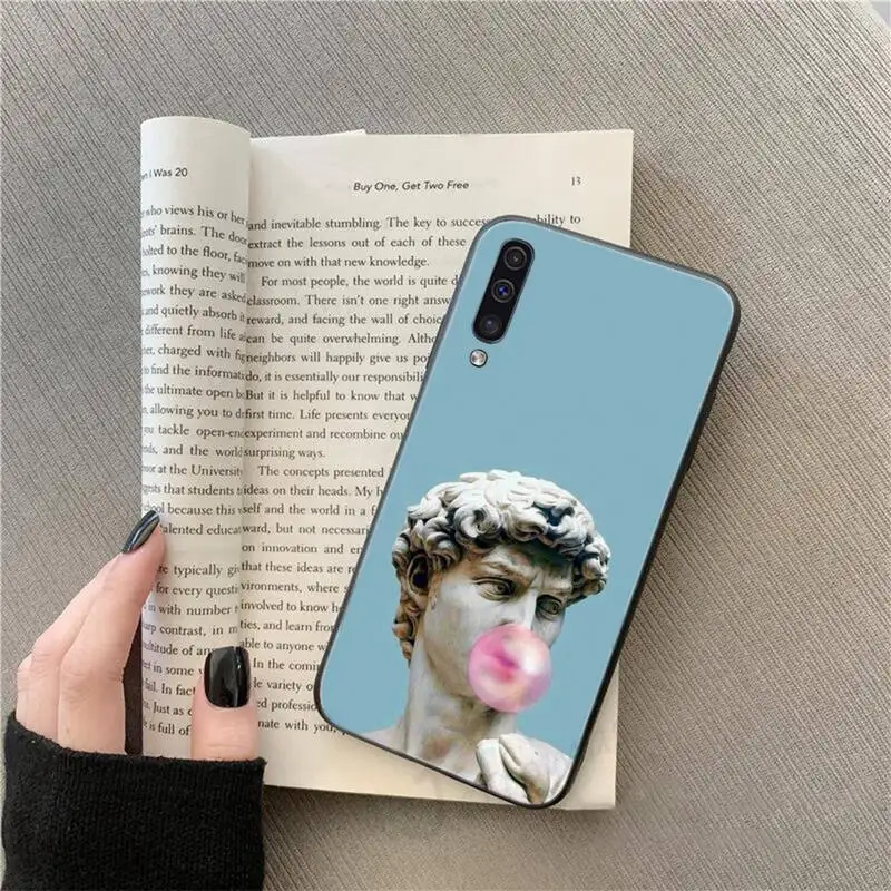 

Mona Lisa retro David Medusa Phone Case For Samsung galaxy S 9 10 20 A 10 21 30 31 40 50 51 71 s note 20 j 4 2018 plus
