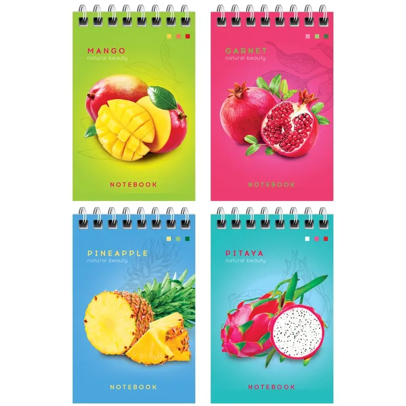 Блокнот на гребне ArtSpace &quotColorful fruits&quot А7 40л. |