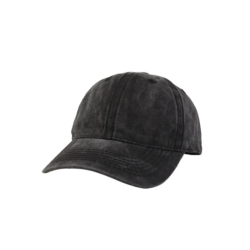 

Hat Women's Peaked Cap Summer Retro Distressed Soft Top Baseball Cap New Fashion Men's Korean Style All-Matching Sun Hat Fashion