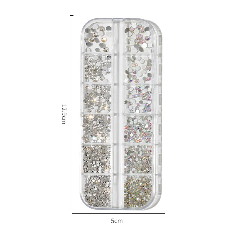 

is tasted conventional flat drill AB brilliantly coloured transparent diamond special-shaped nails drilling accessories