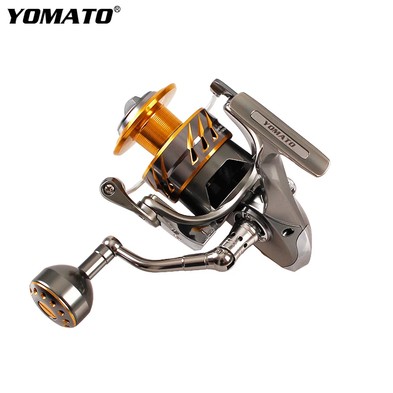 YOMATO ST4000 ST10000 спиннинговая Рыболовная катушка для соленой воды из сплава 12BB 35 кг