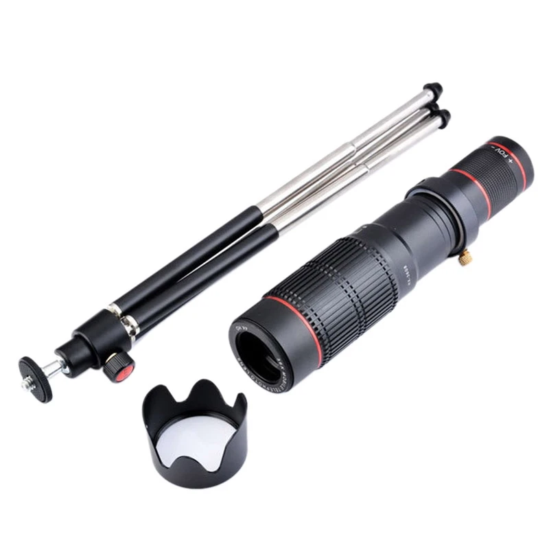 

36X Telephoto Phone Lens With Tripod, Suitable For Iphone 12, XS MAX, XS, X, 8, 7, 6, 6Plus Android Smartphones