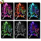 Алмазная живопись 5D сделай сам, картина с квадратными стразами, кинетическая карточка, вышивка крестиком для мальчиков, подарок для домашнего декора, подарок для ребенка, японское аниме