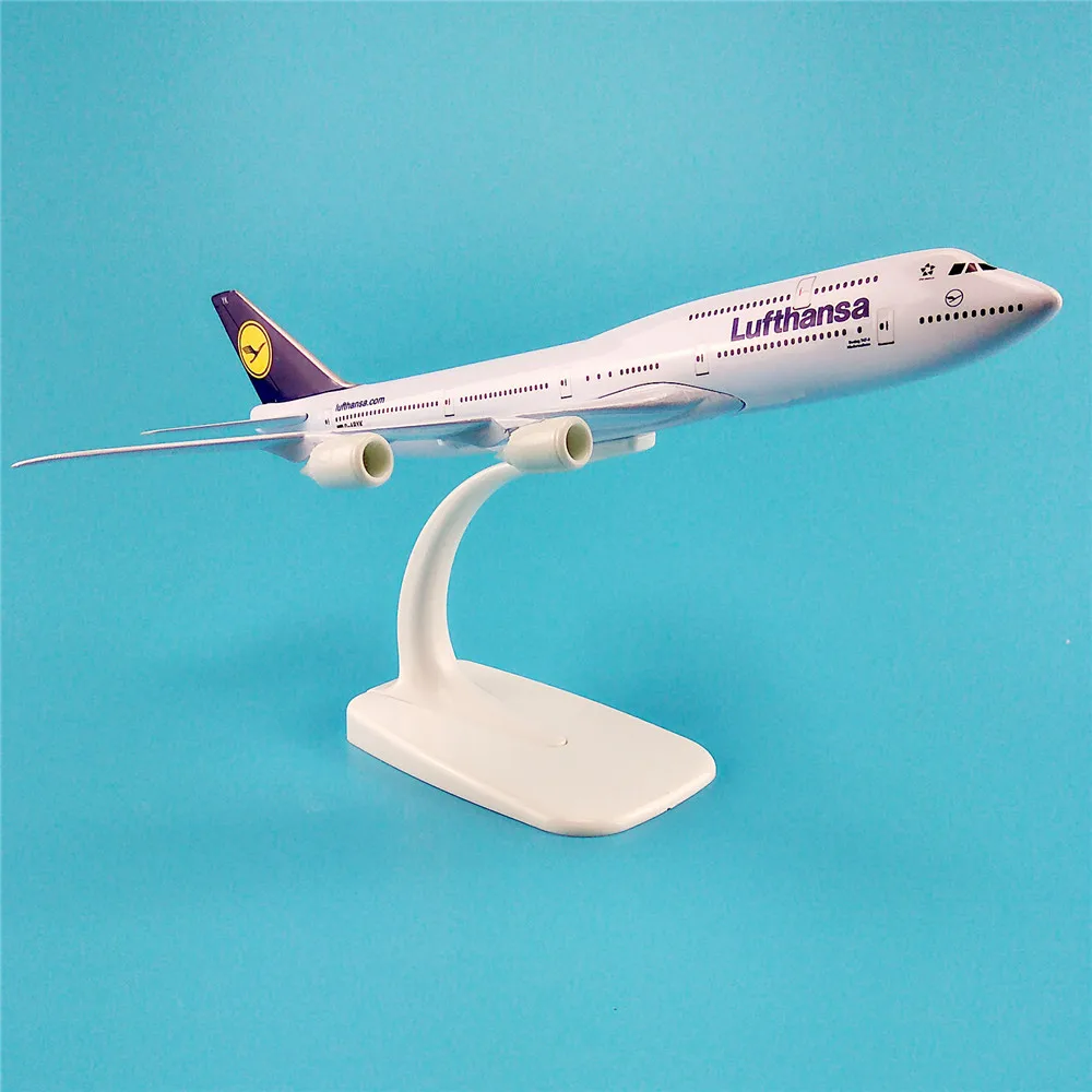 20 см модель самолета из металлического сплава немецкий Air Lufthansa Airways Boeing 747 B747 400