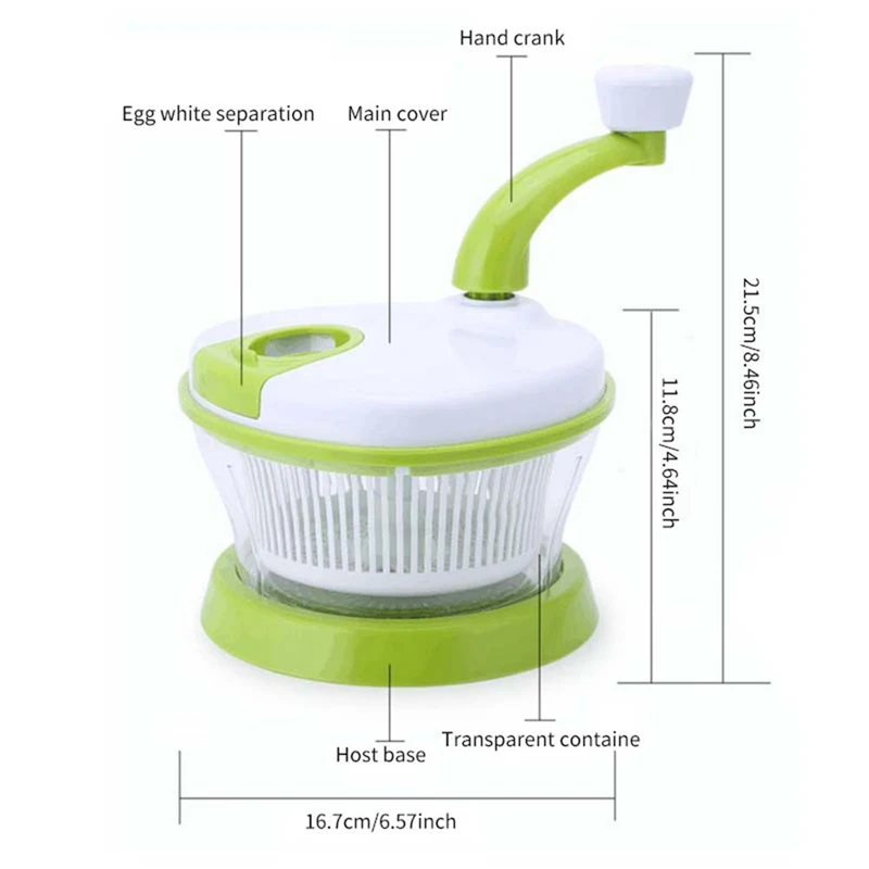 Householdl Meat Grinder 4 In 1 Multi-Function Kitchen Food Processor Vegetable Chopper Egg Blender Utensils | Бытовая техника