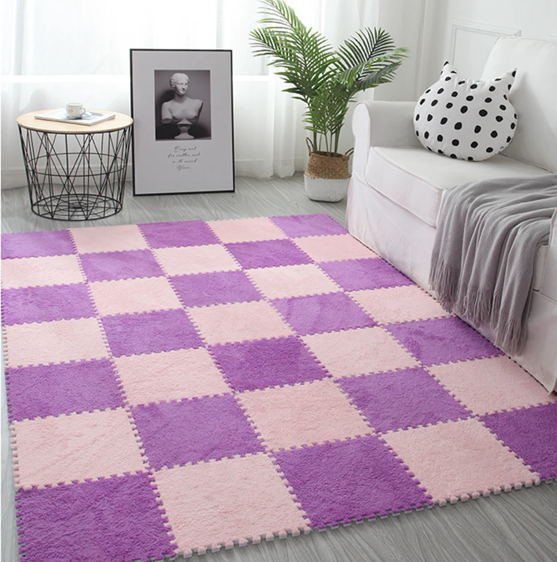 Коврик для ползания мягкий волшебный гостиной спальни 30x30 см 10/16/20 шт.|Ковер| |