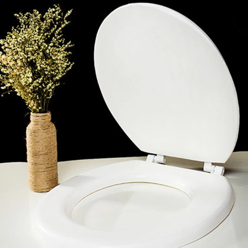 

Soft Toilet Seat Round Toilet Seat Round Premium Round Toilet Seat Slow Close Replacement Toilet Seat Fits All Toilet MJJ88