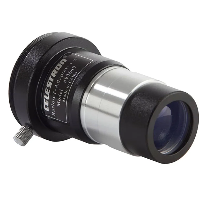 Celestron barlow oculaire 2x barlow lentille oculaire 1.25 pouces insérer la lentille 3x Barlow entre l'oculaire non monoculaire
