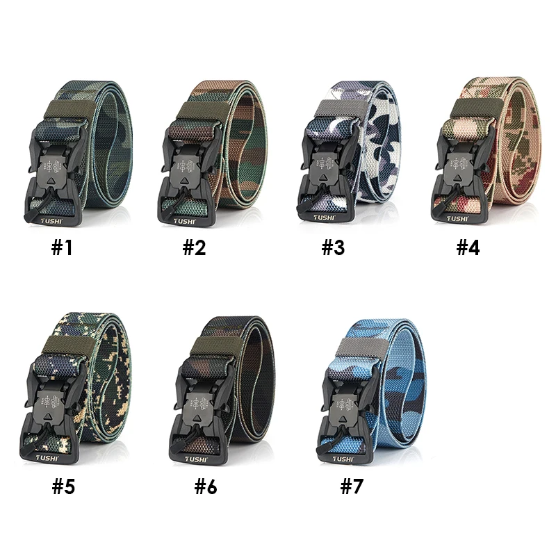 HSSEE камуфляжная серия тактический ремень новый жесткий Магнитный с пряжкой
