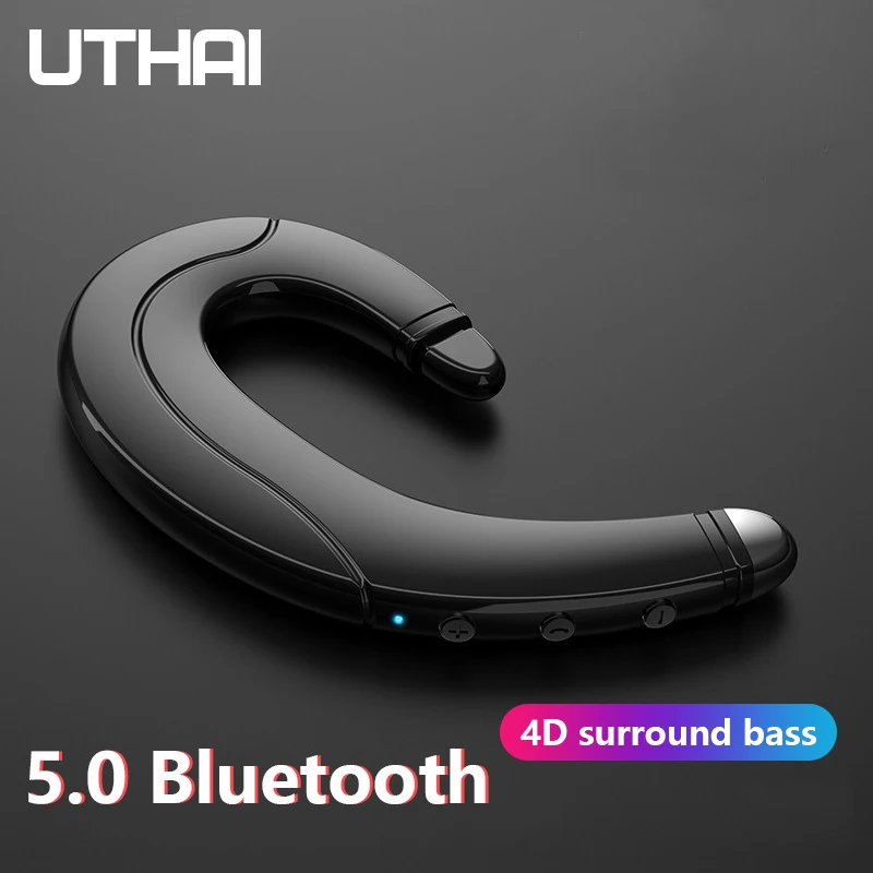 Беспроводная Bluetooth-гарнитура UTHAI D55 TWS 5 0 дюйма | Электроника