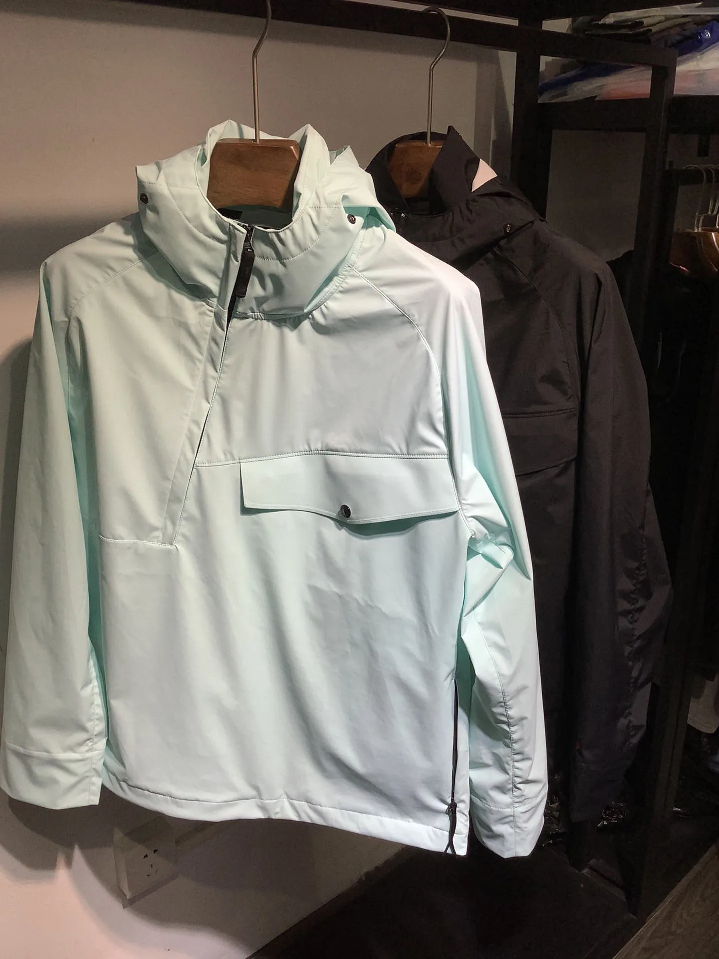 

2021FW New Spring Autumn Men's Fashion Trend Light Breathable Comfortable Zipper Pocket Tooling Windbreaker Jacket