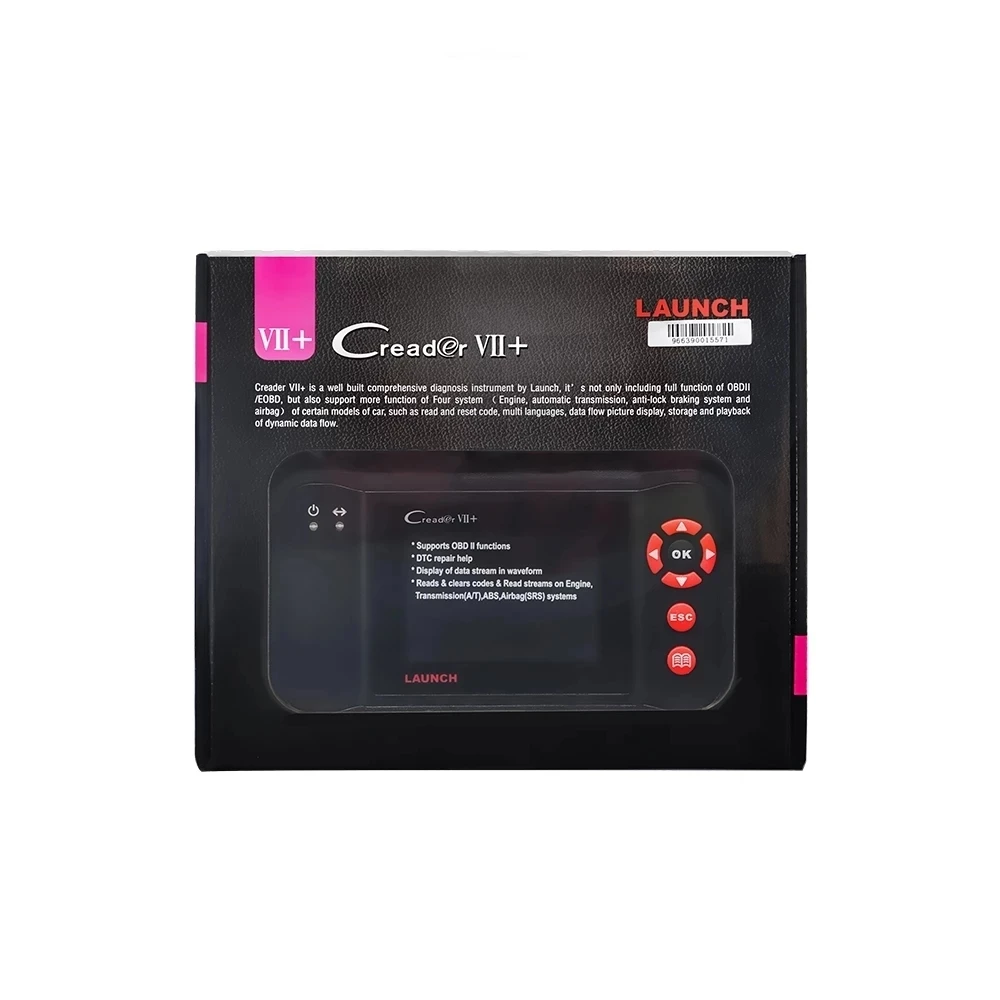 Сканер X431 Launch Creader vii + Professional CreaderVII новейшая версия Лучшая цена высокое качество