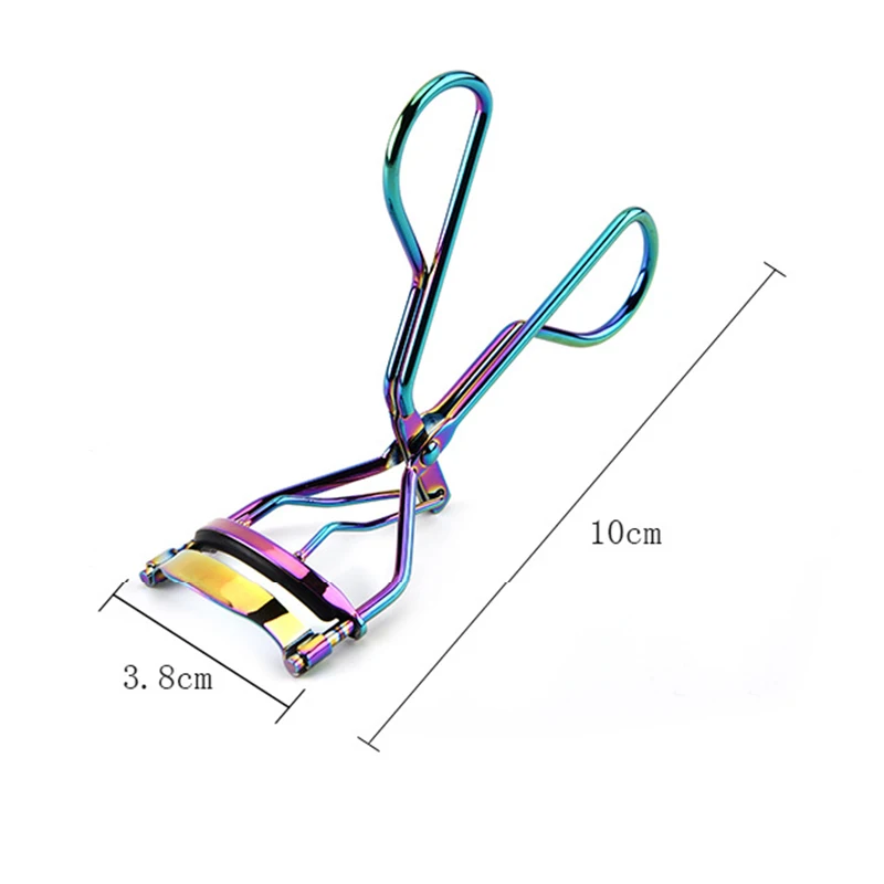

Portable Titanium Color Eyelash Curler Mini Curling Eyelash Curler Beauty Makeup Makeup Tool Beginner Clip Makeup