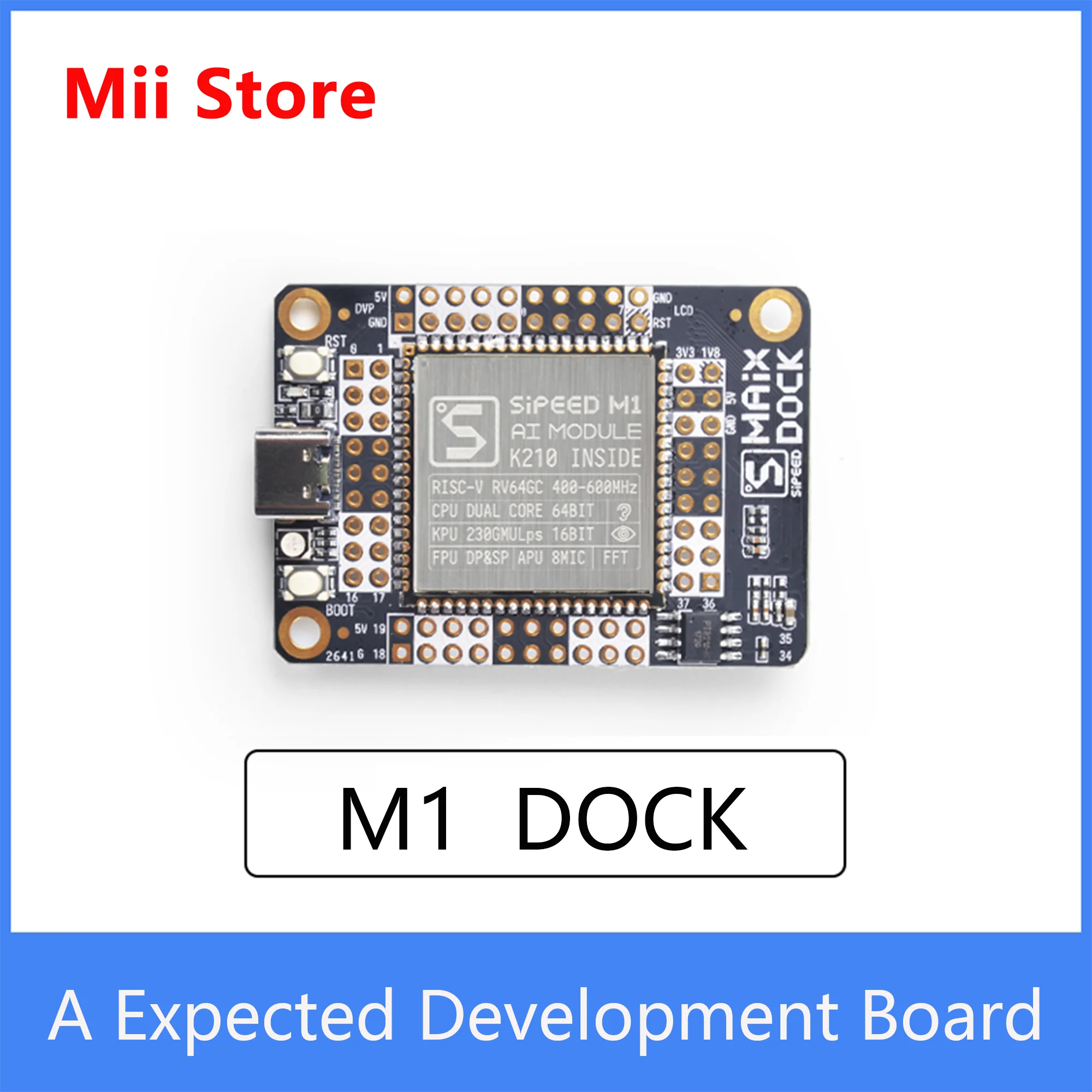 

Новый Sipeed Maix Dock K210 AI + lOT Deep learning, макетная плата для мини-ПК