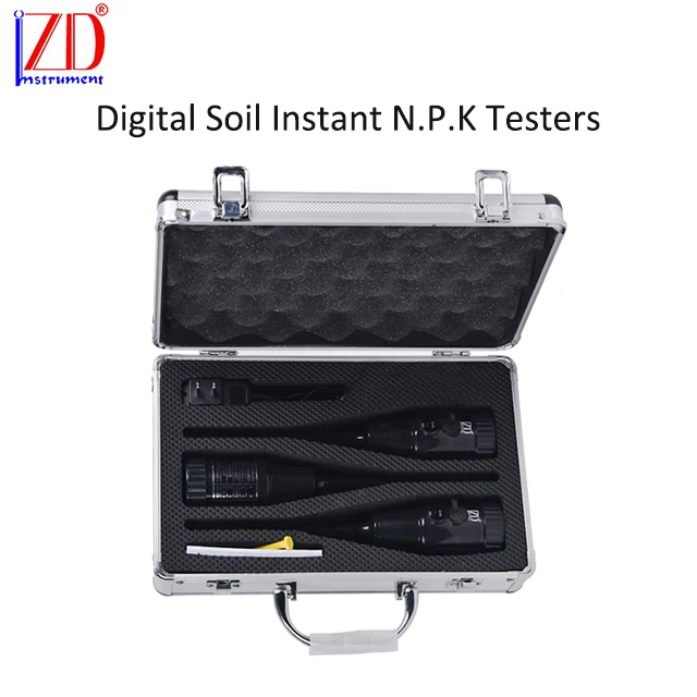 

Soil NPK fertility nutrient analyzer meter tester