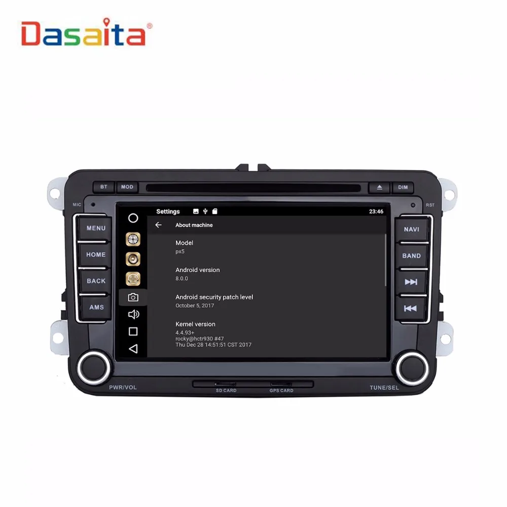 Автомобильный 2 din Android 8 0 автомобильный dvd плеер для Volkswagen Golf Polo Passat Tiguan EOS