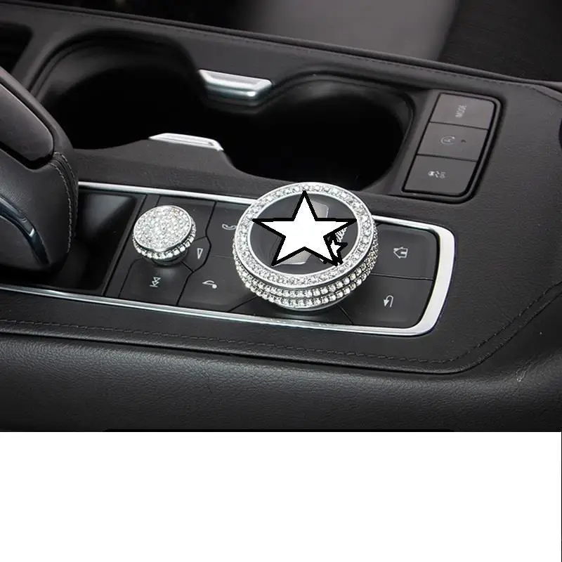 Автоматическая Хромовая система управления двери акселератора кнопки интерьера