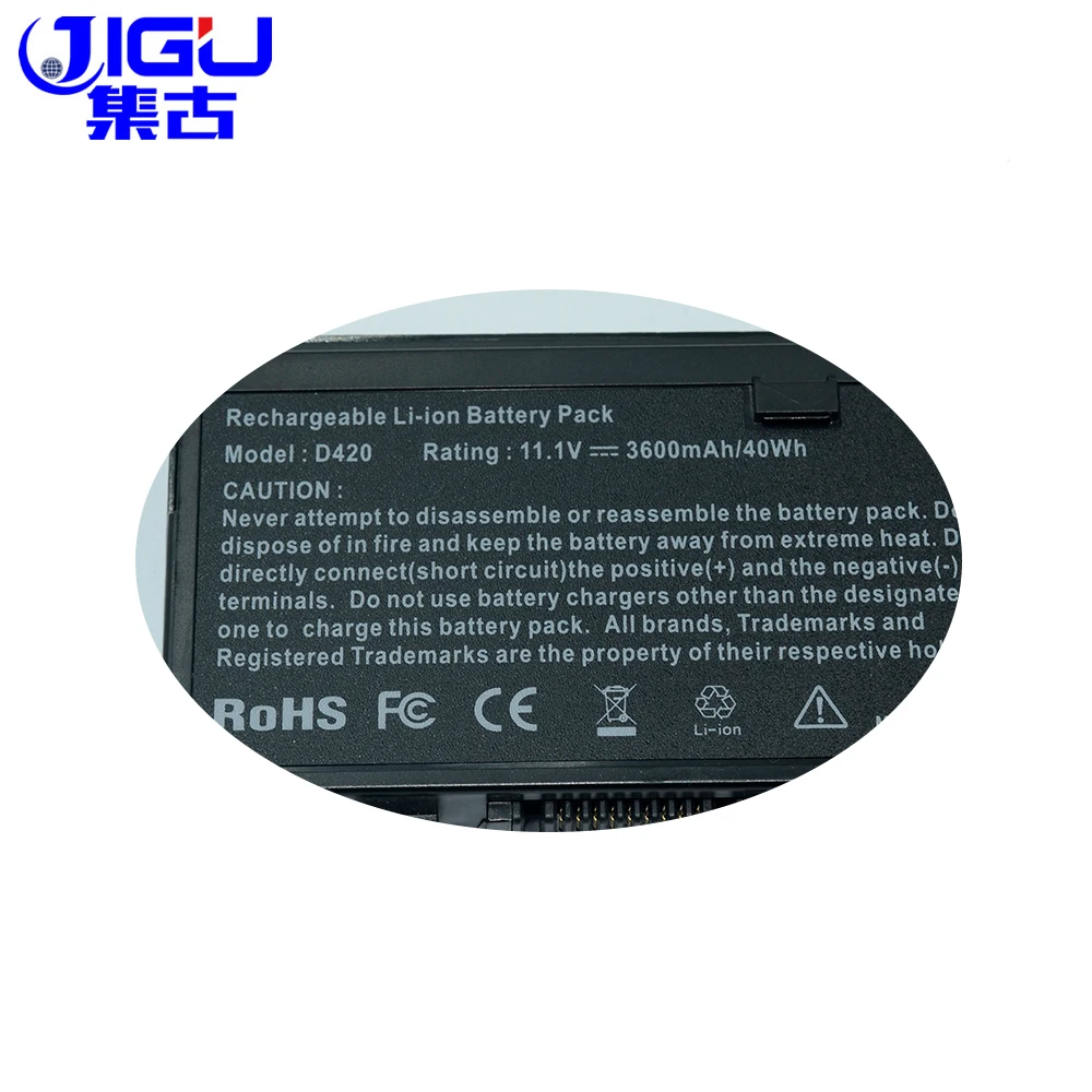 Аккумулятор JIGU для ноутбука Dell Latitude D420 D430 312 0445 451 10365 FG442 GG386 JG166 JG168 JG176 JG768 JG917