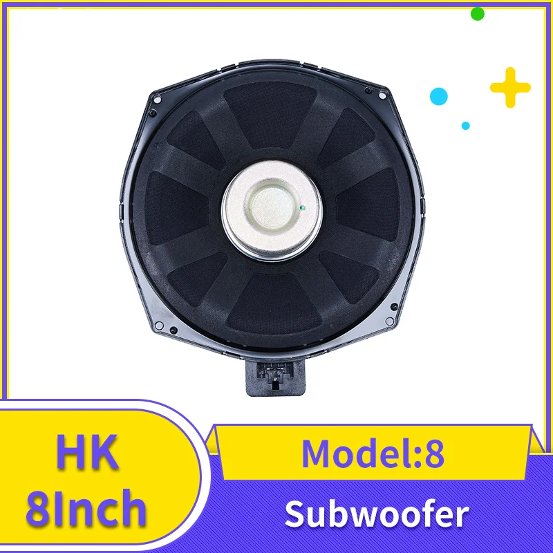 

Автомобильный 8 дюймовый басовый динамик для BMW F10 F11 F30 G30 F34 G01 X5 X6 X3 X4 X1 X2, сабвуфер, громкоговоритель