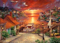 diy diamond painting landscape 3d diamond embroidery escapes hobbies and crafts pictures of rhinestones material for handmade